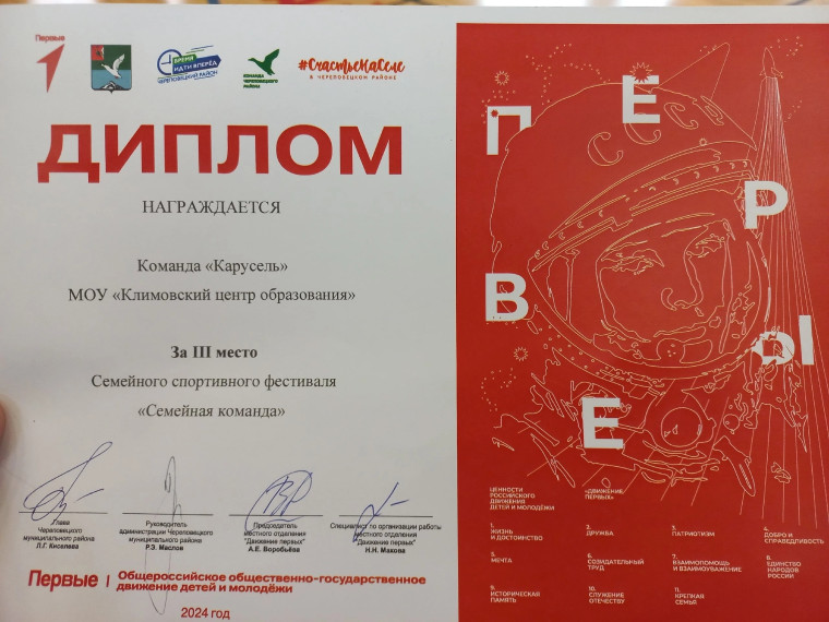 Семейная команда.